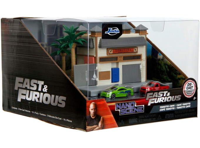 ACCESSORIES Diorama - Nano Toretto's Cafe' Scene Fast & Furious, Various