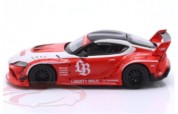 TOYOTA GR Supra LB-Works (2025),red / white