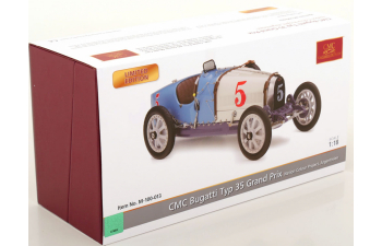 BUGATTI T35 №5 Grand Prix Nation Colour Project Argentina, light blue/ white