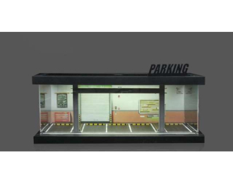 Diorama *Parking lot with light*, various