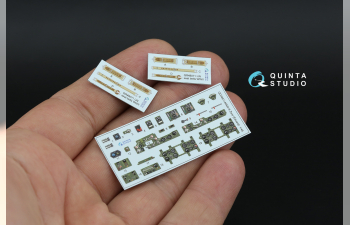 3D Декаль интерьера кабины A6M2-K (Eduard)