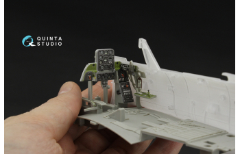 3D Декаль интерьера кабины пилота SBD-2 Dauntless (Trumpeter)