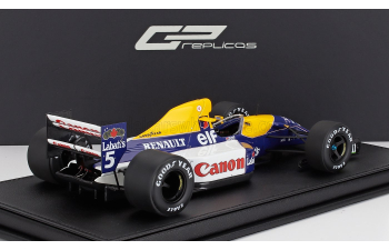 WILLIAMS F1 Fw14b Renault №5 World Champion Winner British Gp (1992) Nigel Mansell, Blue Yellow White