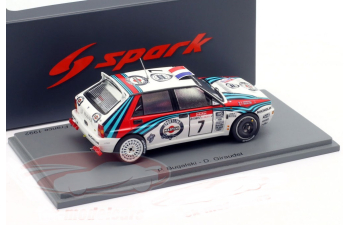 LANCIA Delta HF Integrale №7 3rd Rallye Tour de Corse Philippe Bugalski, Denis Giraudet (1992)