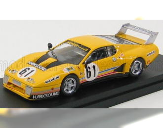 FERRARI 512bb Lm N 61 Le Mans 1980 Beaurlys - Faure, Yellow