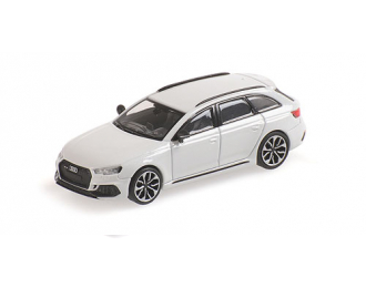 AUDI RS4 AVANT - 2018 - WHITE METALLIC