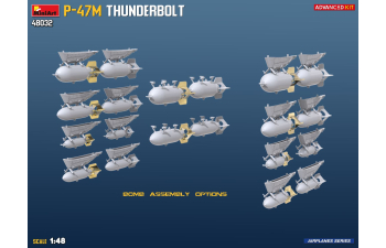 Сборная модель DRAGON WINGS P-47m Thunderbolt Airplane Military 1942