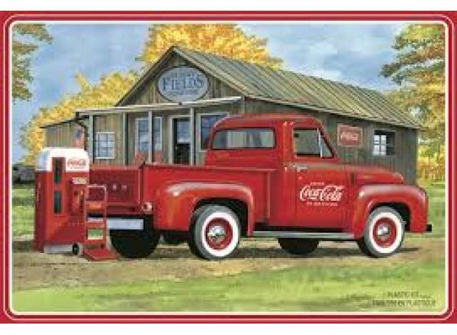 Сборная модель Ford Pickup *Coca-Cola* 2T, plastic modelkit 1953