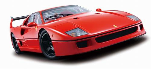 FERRARI F40 Light Weight LM Wing, red