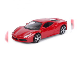 FERRARI 488 GTB, red