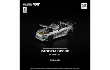 TOYOTA Pandem S2000, silver