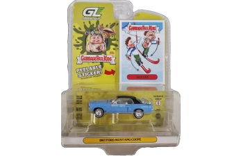 FORD Mustang Coupe с лыжами на крышке багажника "Skiin’ Ian" (1967), Blue/Black