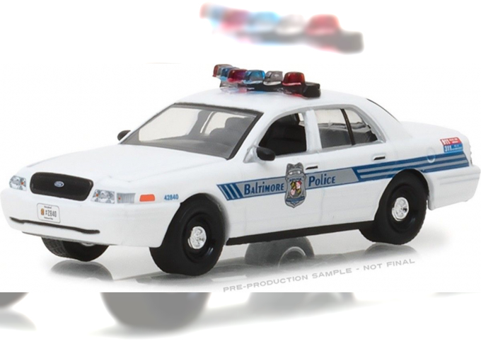 FORD Crown Victoria Police Interceptor "Baltimore Maryland Police Department" 2008