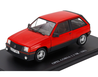 OPEL Corsa 1.3 Sr (1983) - Con Vetrina - With Showcase, Red