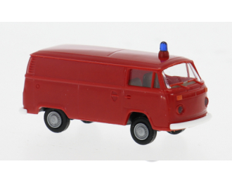 VOLKSWAGEN T2 Kasten Feuerwehr (1973), red