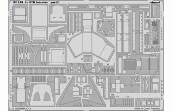 Цветное Фототравление для Ju 87R interior S.A.