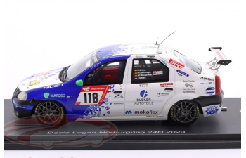 DACIA Logan #118 24h Nürburgring 2023 Team SwiftWing.de O. Kriese - M. Lachmayer - M. Weissermel - T. Geilen (2023)