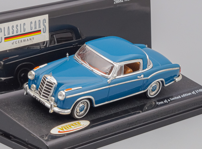 MERCEDES-BENZ 220 SE Coupe (1958), blue 