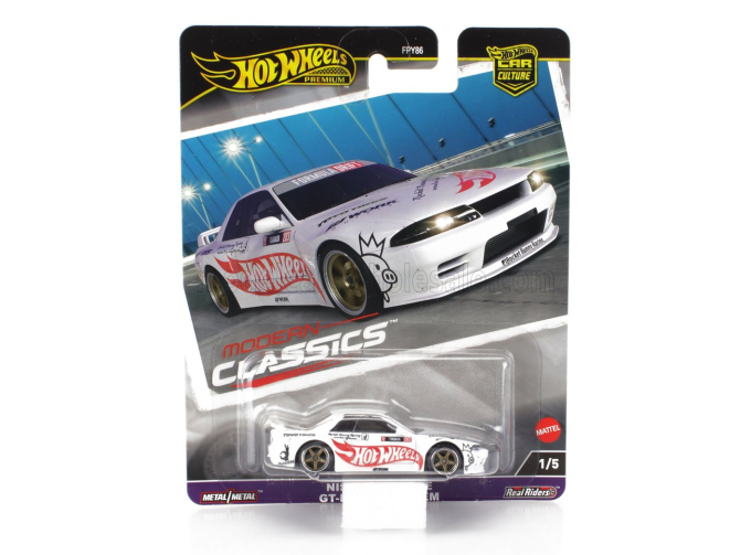 NISSAN Skyline Gt-r (r32) Pandem Hot Wheels (1992), White