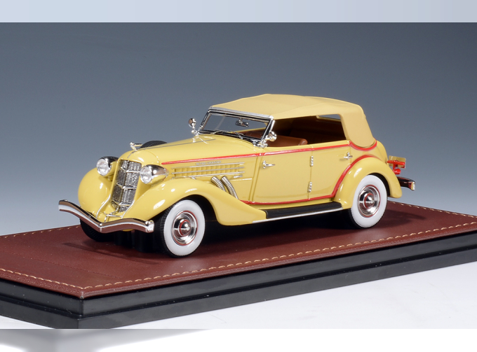 AUBURN 851 SuperCharged Phaeton (закрытый) (1935), Yellow