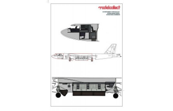 Сборная модель B-52H Early Type U.S.A.F