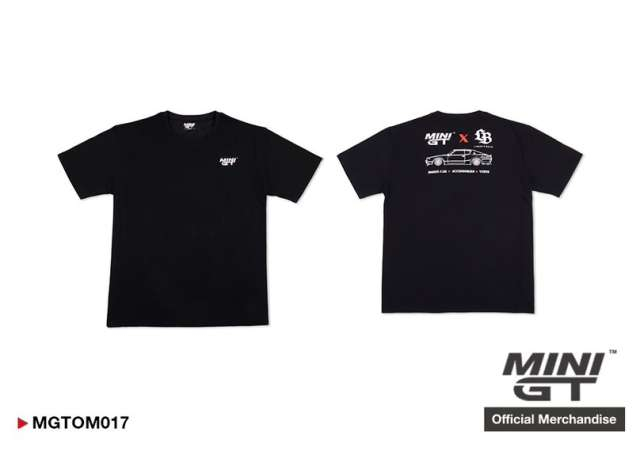Футболка MINI GT T-shirt - MINI GT x LB, black