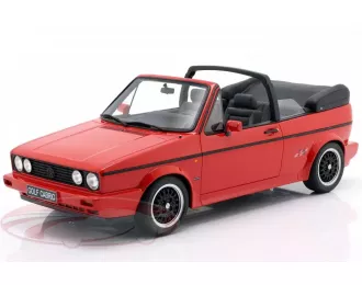 VOLKSWAGEN Golf Cabriolet Sportline Mk1 (1991), red