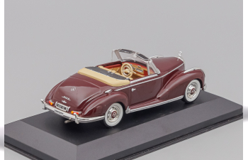 MERCEDES-BENZ 300 S Roadster (1952), Mercedes-Benz Offizielle Modell-Sammlung 9, dark red