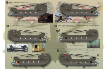 CH-47 Chinook Wet decal