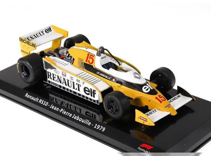 RENAULT RS10 #15 "Renault Elf" Jean Piere Jabouille победитель France GP (1979)