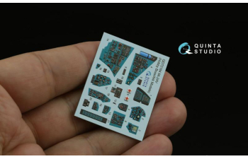 3D Декаль интерьера кабины Ми-24В (Hobby Boss/ARK Models) (с 3D-печатными деталями)