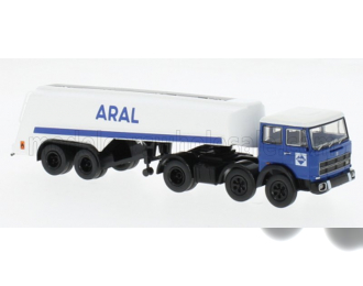 FIAT 691 T Tanker Truck Aral (1970), Blue White