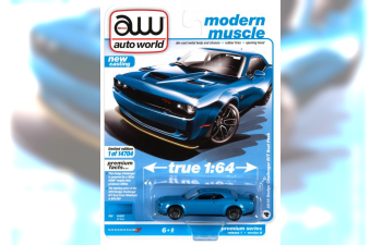 DODGE Challenger R/T 2019 Scat Pack, blue