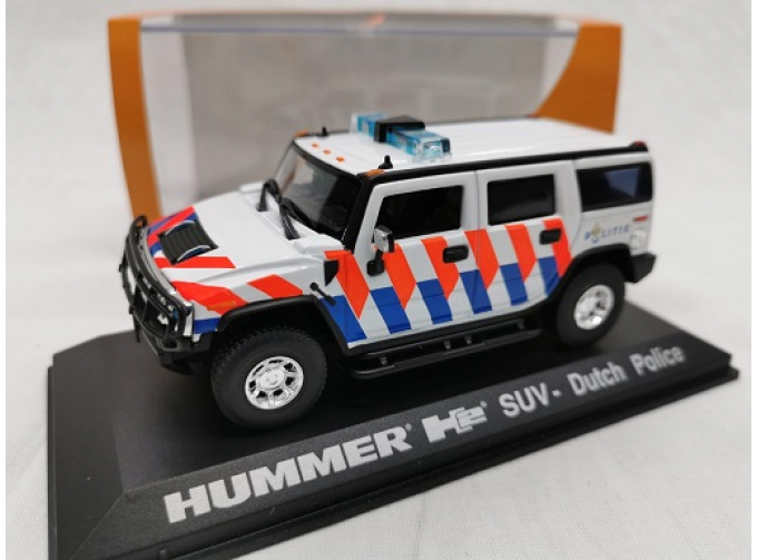 HUMMER H2 Holland Police 2005, White