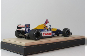 WILLIAMS FW14B №5 Pole Position & Winner Great Britain GP Formula 1 World Champion Nigel Mansell (1992)