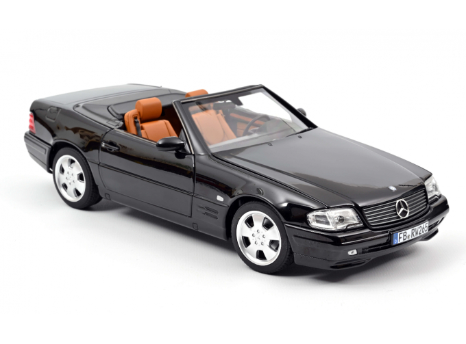 MERCEDES-BENZ SL500 Cabriolet (R129) с жесткой крышей 1999 Black