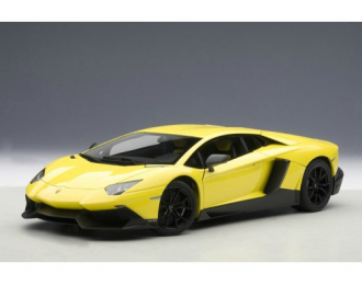 LAMBORGHINI AVENTADOR LP700-4 50th ANNIVERSARY EDITION, желтый