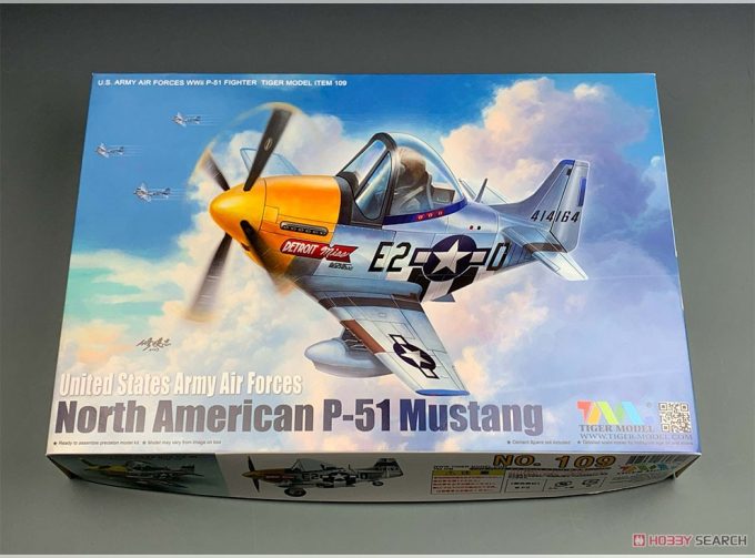 Сборная модель United States Army Air Forces North American P-51 Mustang