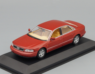 AUDI A8 Sedan (1997), red metallic