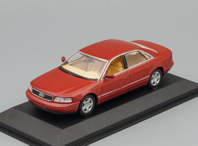 AUDI A8 Sedan (1997), red metallic