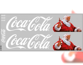 Декаль НЕФАЗ-93341 Coca-Cola вариант 6 (140х320)
