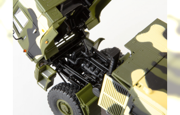 Камский грузовик 6560 ЗРПК 96К6 (Панцирь-С1) камуфляж Пустыня