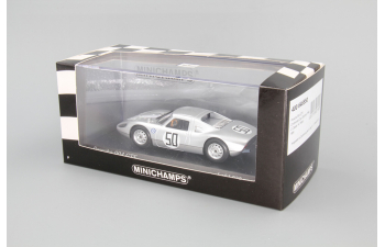 PORSCHE 904 GTS #50 C.Cassel - A.Pabst Continental Cup Daytona (1964), silver