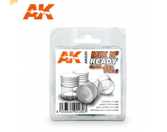 MIX N’ READY GLASS 10ML (4 банки по 10 мл.)