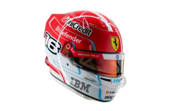 MINI HELMET Charles Leclerc Scuderia Ferrari HP 2026 Season, red