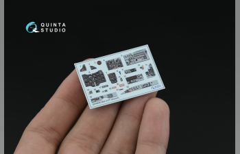 Декаль интерьера кабины МиГ-21ПФ (Eduard) (с 3D-печатными деталями)