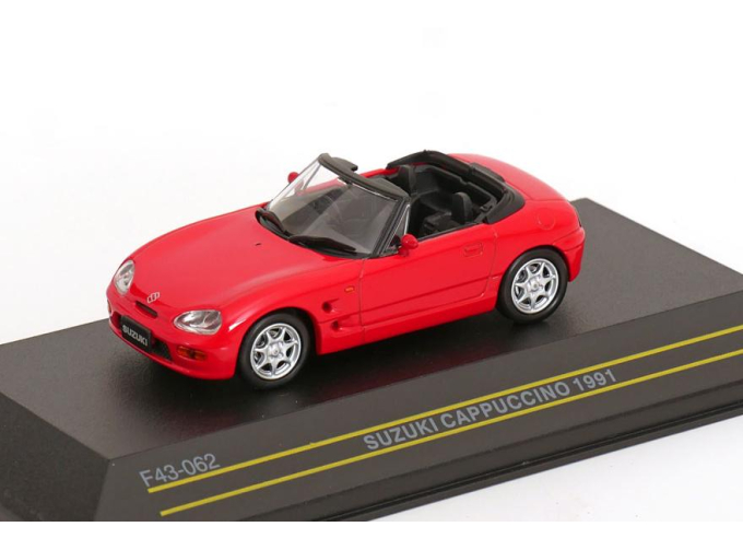 SUZUKI Cappuccino (1991), red