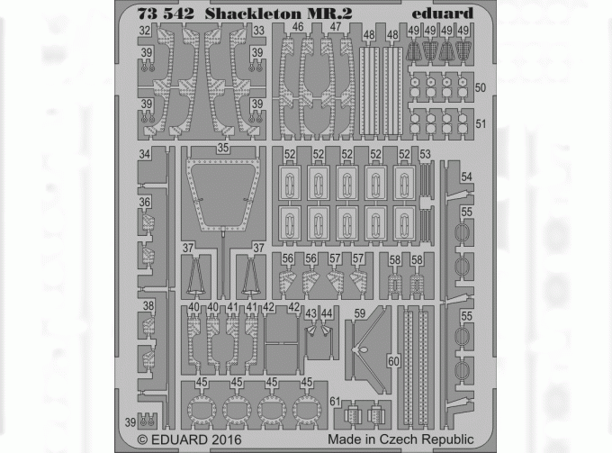 Фототравление для Shackleton MR.2