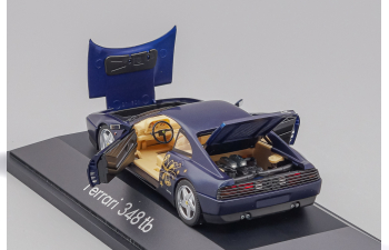 FERRARI 348 TB Merry Christmas (1996), blue metallic