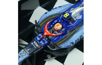 RACING BULLS F1 Vcarb-01 Team Visa Cash App №22 Singapore Gp (2024) Yuki Tsunoda, Blue White